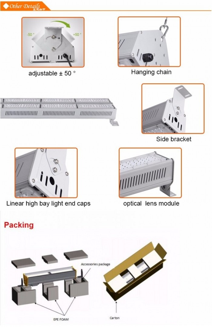 150W LED Linear Bay Light