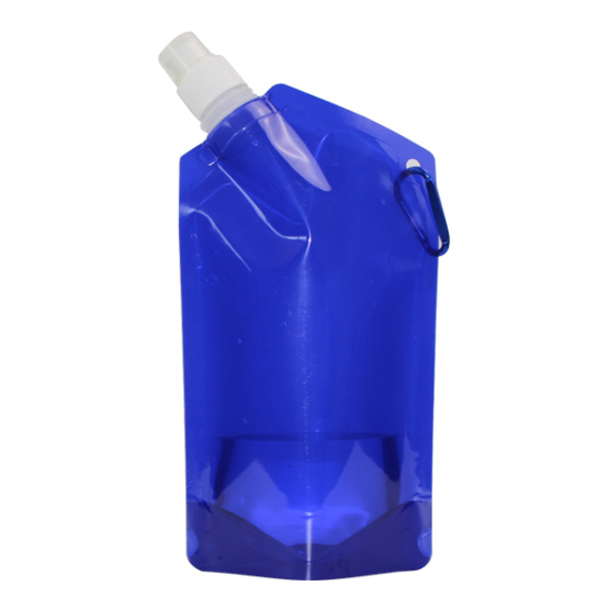 Custom Printed 500ml foldable water bottle