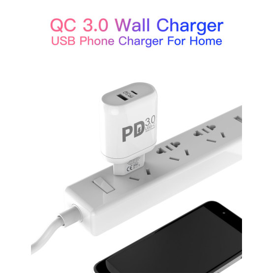 Quick Charge 3.0 USB Charger Dual USB Adapter