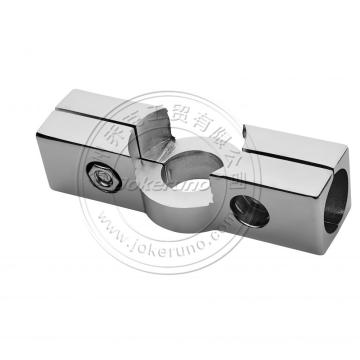 strong 25mm chrome tube shop fittings