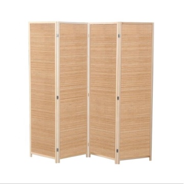 4 panels Wood cheap room divider