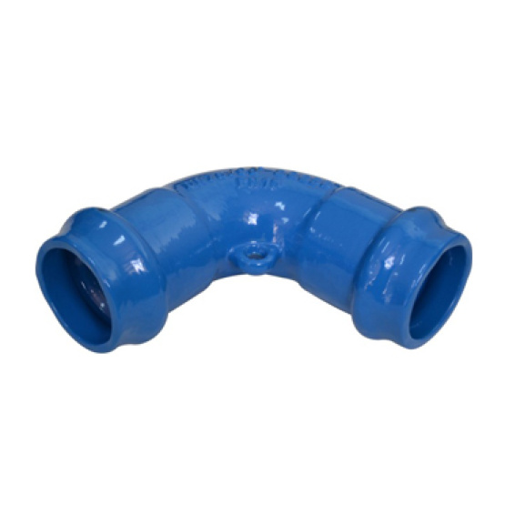 MoPVC double socket bend with flange branch tee