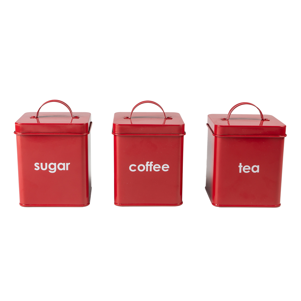 Tea sugar coffee canister