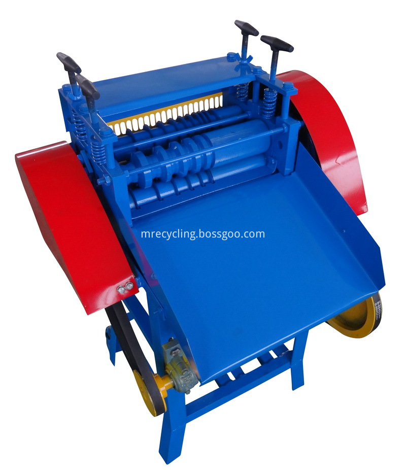 waste copper wire stripping machine