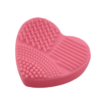Heart Shaped Silicone Brush Cleaner