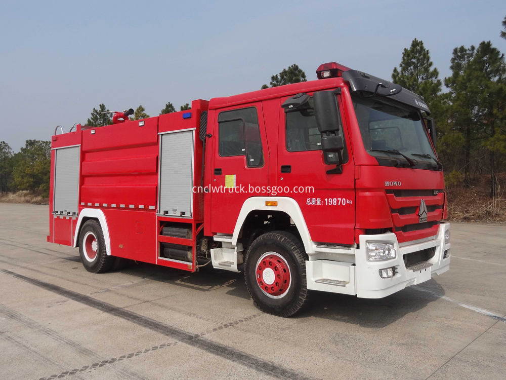 sino howo fire fighting truck 3