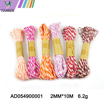 Colorful Craft Paper Rope For DIY decorative