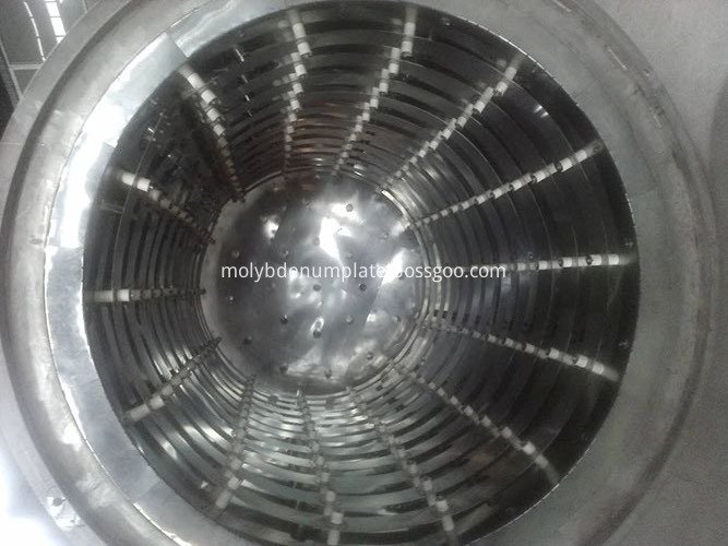 molybdenum heating chamber