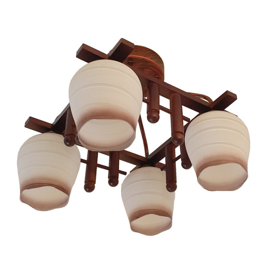 Indoor Simple Wood Pendant Light for Ceiling Lighting