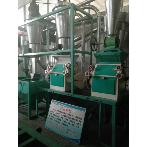 Double mill  automatic loading flour mill