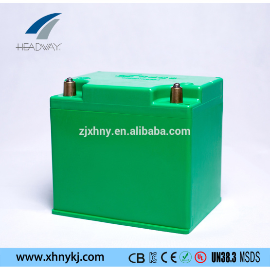 lithium ion battery 12V 30Ah for auto start