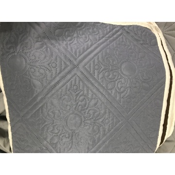 Dark Grey Ultrasonic Microfiber Fabrics