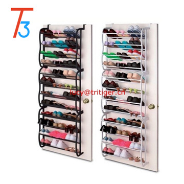 Amazon and E-Bay hot selling 36 pair over the door hanging shoe rack