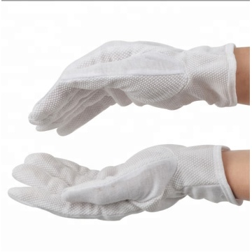 White Cotton Gloves for Driver