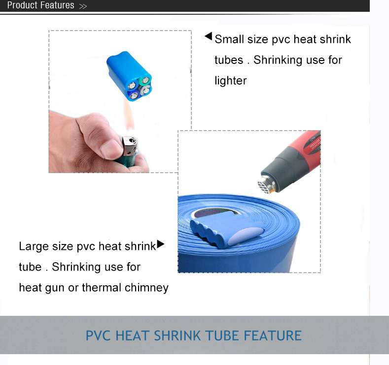 PVC Shrink Tubing for Application