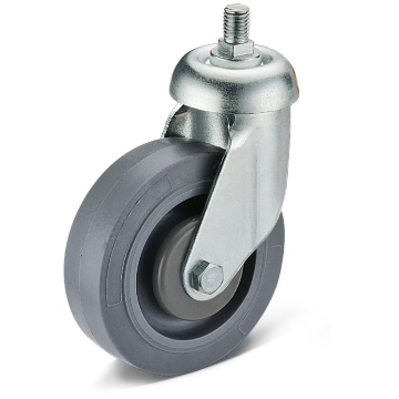 The TPR Fixed Ball Bearing Casters Wheel