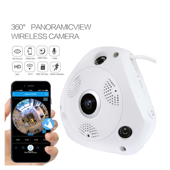 Home Security VR IP Wifi Camera