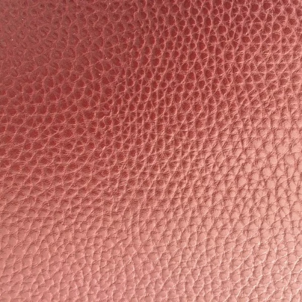 synthetic PU leather with litchi grain pattern