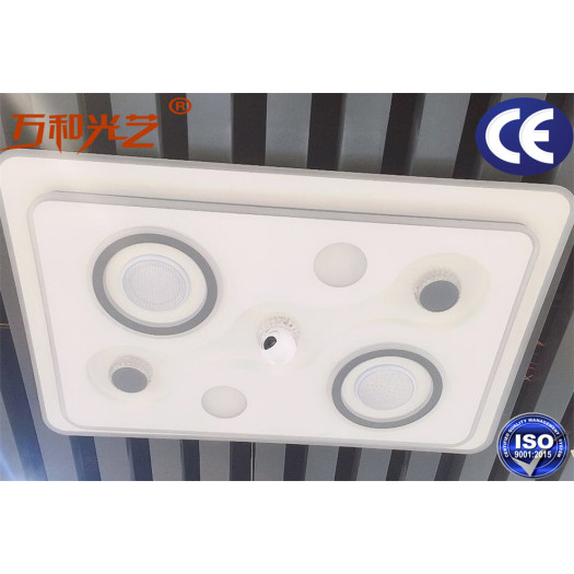 Smart LED Parlor Ceiling Light with Speaker