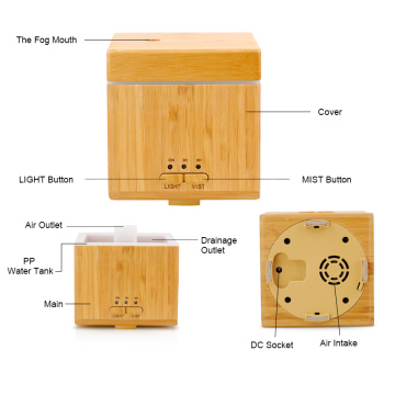Real Bamboo Best Aromatherapy Oil Ultrasonic Diffuser