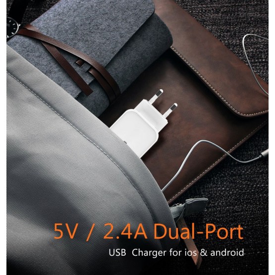 USB Charger For Dual Ports Charger Adapter