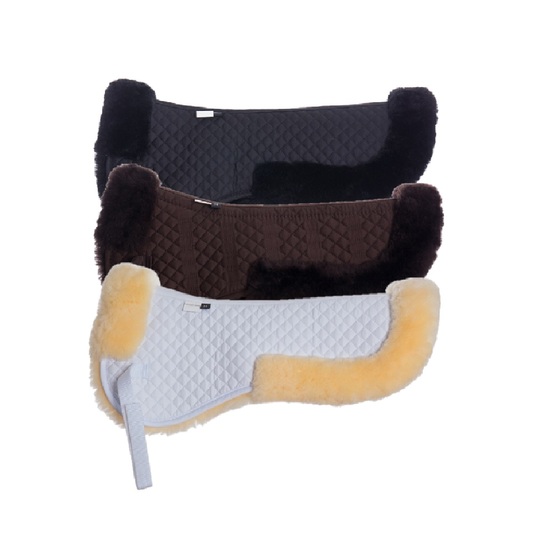 Genuine Australian Merino Sheepskin half saddle pad