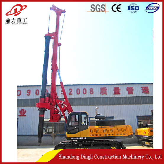 Dingli manufactures 20m deep portable pile driver