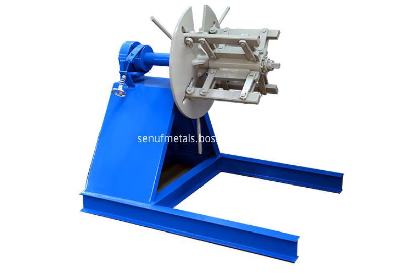 4 tons manual decoiler