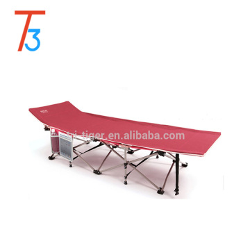Adult size folding bed for outdoor use single person folding camping bed