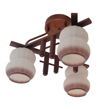 Modern Simple Wood Pendant Light for Ceiling Lighting