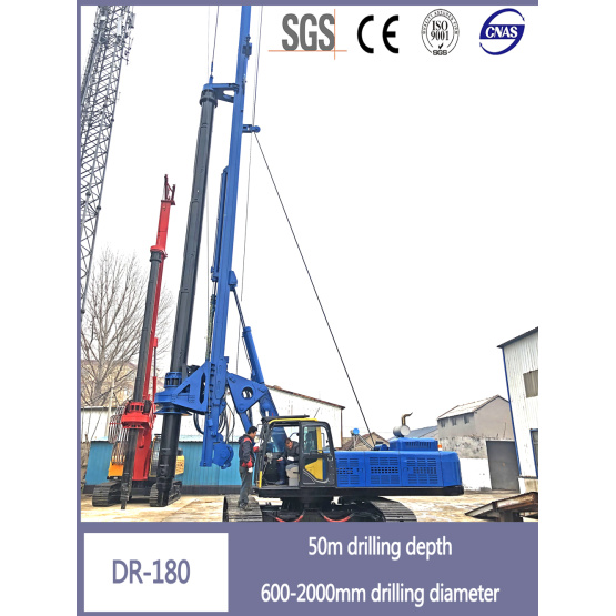 Dr-180 Model Diesel Engines Rotary Drilling Equipment