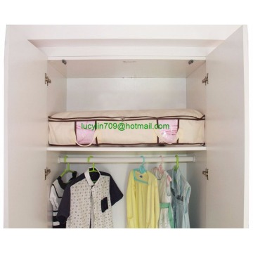 Folding Under Bed Storage for Comforters, Blanket, Clothes Organizer
