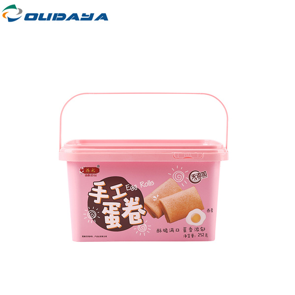 Eco friendly Plastic Food Container IML PP box