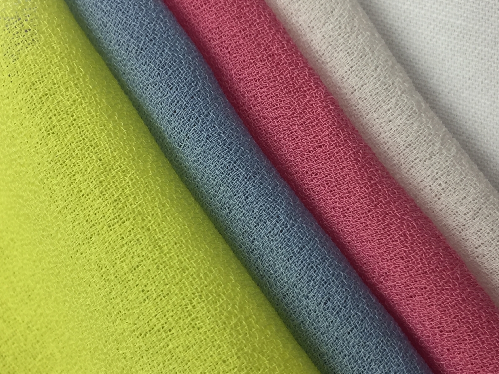 Polyester Crepe Solid Fabrics