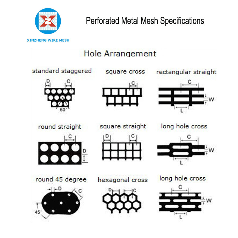 Square Hole Perforated Sheet