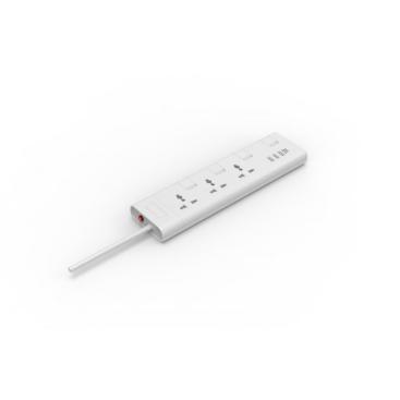 Universal type 3 way extension sockets with USB