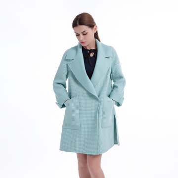 Fashion Lapel cashmere overcoat