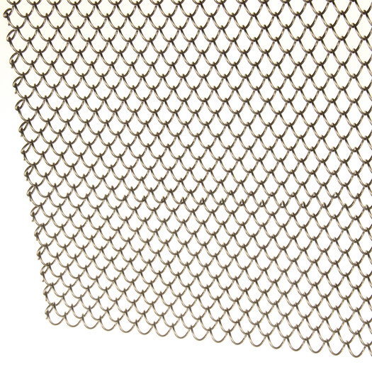 silver color stainless steel decorative for mesh curtain