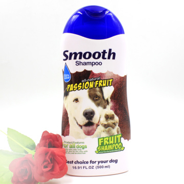 Organic fruit dog shampoo