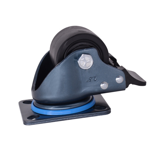 2.5 Inch Low Gravity Nylon Caster With Brake
