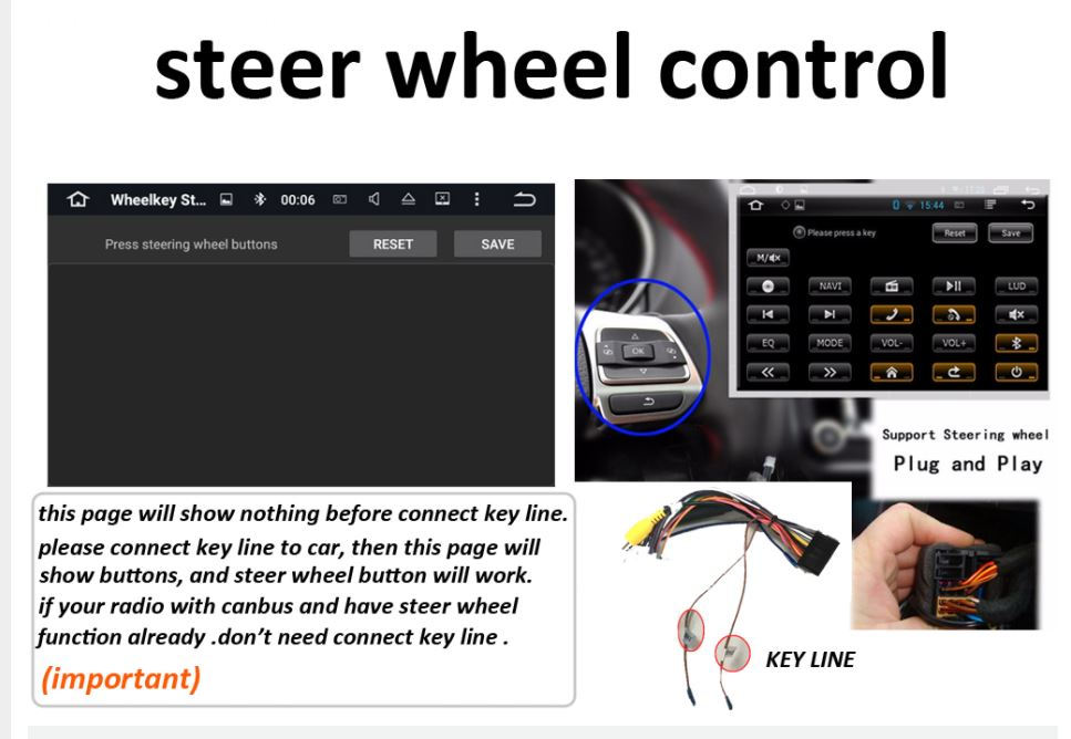 support wheel control