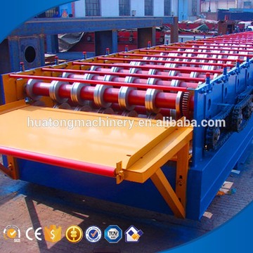 Hydraulic color steel floor deck roll forming machine