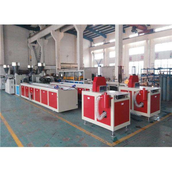 Panel extrusion line production machine
