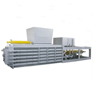 High bale density Horizontal hydraulic baling machine