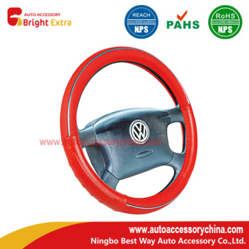 Red Car Steering Wheel Cover