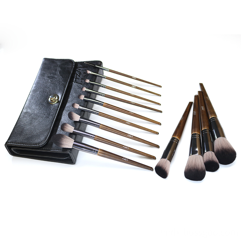 14 Solid wood Makeup Brush 9