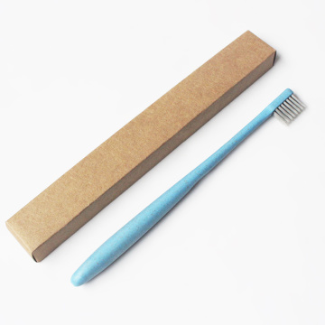 Travel Wheat Straw Eco-friendly Toothbrush