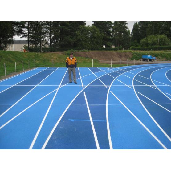 High Elasticity Spraying Polyurea Courts Sports Surface Flooring Athletic Running Track