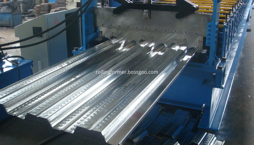 steel deck panels forming machine