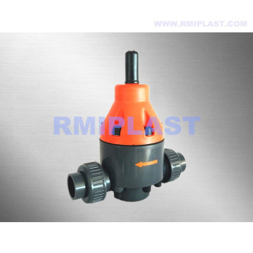 Plastic Back Pressure Valve for Piping System